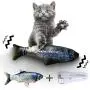 Cheerpet Catnip Toys 2 Pcs Cat Wagging Fish Electric Doll Fish Realistic Plush Toy Cat Pet Interactive Chew Toy Cat Kicker Fish Toy Cheerpet Catnip Toys 2 Pcs Cat Wagging Fish Electric Doll Fish Realistic Plush Toy Cat Pet Interactive Chew Toy Cat Kicker Fish Toy