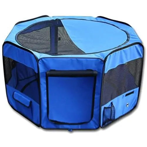 YoYo Moon 45'' Pet Puppy Dog Playpen Exercise Puppy Pen Kennel YoYo Moon 45'' Pet Puppy Dog Playpen Exercise Puppy Pen Kennel