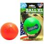 Ruff Dawg Ball XL Solid Rubber Dog Toy Large Assorted Neon Colors