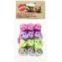 SPOT Rainbow Plush Rattling Catnip Mice cat Toy