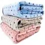 PAWZ Road Pet Dog Blanket Fleece Fabric Soft and Cute 4 Colors 4 Sizes