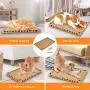 Waretary Flat Cat Scratcher Cat Scratching pad Toys Sisal Scratch Pad Anti-Slip Backing & Catnip Durable Scratching Pad Sisal Waretary Flat Cat Scratcher Cat Scratching pad Toys Sisal Scratch Pad Anti-Slip Backing & Catnip Durable Scratching Pad Sisal