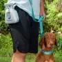 PawpyGo Portable Pooper Scooper (Large), Dog Poop Scooper, 8 Biodegradable Waste Bags and Dog Leash Clip Included, Sanitary Pet Waste Pick Up, Heavy Duty Dog Waste Cleaner with Bag Dispenser