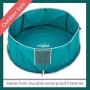 MYPET North States Pool - Portable, Foldable, Extra Large, Pet Bath/Pet Swimming Pool. Shampoo Caddy, Leash Retainer Clip and Carrying Bag Included. No Tools Necessary. (48'' Diameter, Teal)
