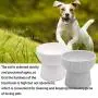 Hamiledyi Raised Cat Food Bowl Elevated Ceramic Cat Water Bowl Protect Cats Spine Cat Feeder Dish with Stand Gift for Cat Hamiledyi Raised Cat Food Bowl Elevated Ceramic Cat Water Bowl Protect Cats Spine Cat Feeder Dish with Stand Gift for Cat