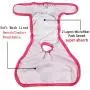 vecomfy Washable Dog Diapers Female for Small Dogs,(4 Pack) Premium Reusable Leakproof Large Doggie Nappies,L vecomfy Washable Dog Diapers Female for Small Dogs,(4 Pack) Premium Reusable Leakproof Large Doggie Nappies,L