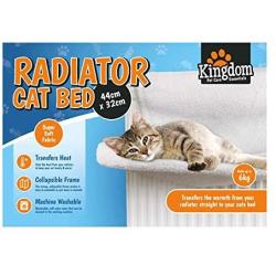 The Home Fusion Company Cat Dog Radiator Bed Warm Fleece Beds Basket Cradle Hammock Animal Puppy Pet