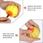 Laroo USB Charge LED Ball for Dogs Durable Dog Toys Yellow/Orange