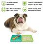 Dog Toys for Aggressive Chewers Large Breed and Slow Feeder Dog Bowls Lick Mat for Dogs