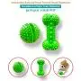 Hide a Treat Ball and Bone Treat Dispenser Toy for Dogs 2pc Ball/Bone Bundle (Green) Hide a Treat Ball and Bone Treat Dispenser Toy for Dogs 2pc Ball/Bone Bundle (Green)
