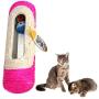 N/ hfjeigbeujfg Squeak Toys,Molar Chew Play Toy Dog Cats Puppy Pet Cat Scratching Post 3 Rolling Ball Sisal Tunnel Training Interactive Toy - Random Color