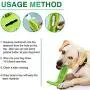 Dog Chew Toothbrush Toys, 2 Pack Small Medium Dog Teeth Cleaning Chewing Playing Toy Natural Rubber Bite Resistant Oral Care Sticks and Dogs Squeaky Balls Dog Chew Toothbrush Toys, 2 Pack Small Medium Dog Teeth Cleaning Chewing Playing Toy Natural Rubber Bite Resistant Oral Care Sticks and Dogs Squeaky Balls