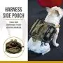 Large Tactical Dog Harness Sets, No Pulling Adjustable Dog Vest Harness, Heavy Duty Dog Harness with 3 Handles(Coyote Brown,Medium) Large Tactical Dog Harness Sets, No Pulling Adjustable Dog Vest Harness, Heavy Duty Dog Harness with 3 Handles(Coyote Brown,Medium)