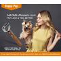 Premium Handmade Pet Dematting Undercoat Rake Comb for Small Dogs & Cats, Professional Grooming Tool - Gently Removes Loose Undercoat, Mats, Tangles and Knots. No More Nasty Shedding and Flying Hair.