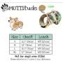 Muttitude Dog Harness & Leash Set for Small Breeds