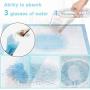 Pet Diaper Disposable Super Absorbent Healthy Clean Nappy Mat for Rabbit Cage Pad Diaper Supplies for Reptiles Cats and Small Animals (50 pcs Gray)