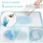 Pet Diaper Disposable Super Absorbent Healthy Clean Nappy Mat for Rabbit Cage Pad Diaper Supplies for Reptiles Cats and Small Animals (50 pcs Gray)