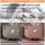 adimmobilize Anti Cat Scratch Tape,Double Sided Cat Scratch Deterrent Tape 4''W x 15''L x 25 Sheets, Clear, Removable, Residue-Free adimmobilize Anti Cat Scratch Tape,Double Sided Cat Scratch Deterrent Tape 4''W x 15''L x 25 Sheets, Clear, Removable, Residue-Free