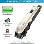 FEENGG Dog Clippers with High Power for Thick Coats, Professional Heavy Duty Dog Grooming Kit, Plug-in & Quiet Pet Clippers with 4 Comb Guides