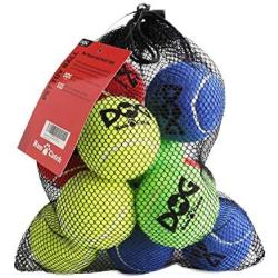 Insum Tennis Ball for Dog Pack of 12 Colorful Easy Catching Pet Dog Ball