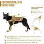 OneTigris Service Dog Harness No-Pull Dog Harness Adjustable Comfort Pet Dog Vest Harness for Outdoor Walking
