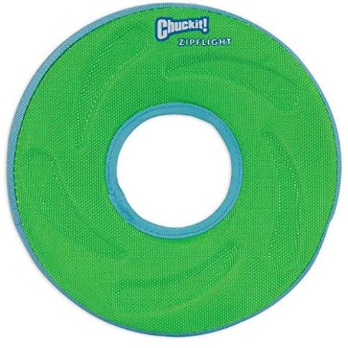 Chuckit! Zipflight Amphibious Flying Ring - Assorted Small - 6 Inch Diameter (1 Pack) - Pack of 2