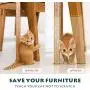 Anti Cat Scratching Deterrent Tape, Scratch Protection Tapes for Pet, Clear Double Sided Training Tape, How to Love Your Pet by Protect Your Upholstered Furniture is the Best choice(Pins free)(8 Pack) Anti Cat Scratching Deterrent Tape, Scratch Protection Tapes for Pet, Clear Double Sided Training Tape, How to Love Your Pet by Protect Your Upholstered Furniture is the Best choice(Pins free)(8 Pack)