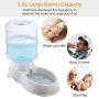 iMounTEK Pet Water Dispenser Station Self-Dispensing Gravity Pets Water Feeder, Worry-Free Automatic Pet Water For Cats, Dogs, and small pets - 1 Gallon