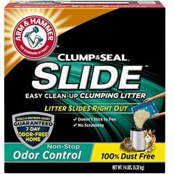 Arm & Hammer Slide Clumping Cat Litter, Non-Stop Odor Control, 14lb