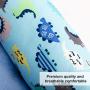 Hollypet Pet Bed for Dog and Cat Rectangle Plush Self-Warming Puppy Sofa Mat Cushion, Blue