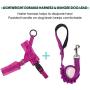 SlowTon No Pull Small Dog Harness and Leash, Heavy Duty Easy for Walk Vest Harness Soft Padded Reflective Adjustable Puppy Harness Anti-Twist Pet Lead Quick Fit for Small Dog Cat Animal