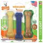 Nylabone Healthy Edibles and Flexi Chew Value Pack Bacon & Chicken Flavor Small/Regular - Up to 25 lbs.