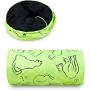 ocijf179 Cat Tunnel Folding Hanging Ball Interactive Toy Kitten Training Pet Supplies - Green