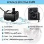 KUANDARM Fountains and Water Features,Drinking Fountains for Dogs Pet Automatic Activated Carbon Circulation Environmental Water Machine Capacity 1.5L, White KUANDARM Fountains and Water Features,Drinking Fountains for Dogs Pet Automatic Activated Carbon Circulation Environmental Water Machine Capacity 1.5L, White