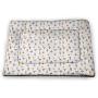 DayDayFun Movie Theater Pad Pet Old Movie Camera Surrounded by Stars on Grungy Background Machine Washable Pet Bed Liner Pale Brown Vermilion Black