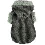 Fitwarm Knitted Sweatshirts for Dog Coats Sweater Pet Hooded Jackets, Grey