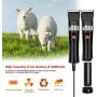 Cosyonall Dog Clippers Low Noise Electric Pet Clippers Rechargeable, Dog Trimmer Cordless Pet Grooming Tool with Comb Guides for Dogs Cats Pets