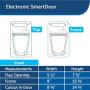 PetSafe Electronic SmartDoor - Collar Activated Dog and Cat Door - Small to Large Pets