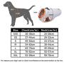 Pojeklgay Summer Dog Cooling Vest Dog Cooling Harness for Dogs Adjustable Pet Mesh Reflective Vest Harnesses Quick Release Hot Grey Orange XXL