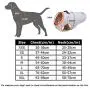 Pojeklgay Summer Dog Cooling Vest Dog Cooling Harness for Dogs Adjustable Pet Mesh Reflective Vest Harnesses Quick Release Hot Grey Orange XXL