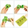 Eco-clean Dog Poop Bags, 60 Rolls / 900 Count Dog Waste Bags with Dispenser and Leash Clip, Unscented, Extra Thick and Strong Poop Bags for Dogs