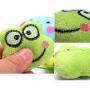 LFOZ Pet Cute Cat Toy Creative Simulation Mint Fruit Animal Plush Toy 2019 Multicolor Pineapple Strawberry Frog Chew Pet Toy for Cat (Color : Strawberry)