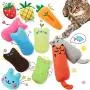 11 Pieces Cat Catnip Toys Cartoon Square Catnip Cat Chew Toys Interactive Cute Cat Entertaining Toys for Pet Kitten Cat Playing Chewing Grinding Claw and Teeth Cleaning, Assorted Styles 11 Pieces Cat Catnip Toys Cartoon Square Catnip Cat Chew Toys Interactive Cute Cat Entertaining Toys for Pet Kitten Cat Playing Chewing Grinding Claw and Teeth Cleaning, Assorted Styles