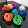 N/ hfjeigbeujfg Squeak Toys,Molar Chew Play Toy Dog Cats Puppy Pet Cats Kitten Bell Rattan Ball Cage Playing Interactive Bite Chew Sound Toy - Beige N/ hfjeigbeujfg Squeak Toys,Molar Chew Play Toy Dog Cats Puppy Pet Cats Kitten Bell Rattan Ball Cage Playing Interactive Bite Chew Sound Toy - Beige