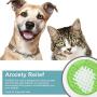 KASBAH Pet Lick Mat, 2 Pack Dog Lick Pad, Boredom Buster Slow Feeder Lick Mat Licking Mat Perfect for Pet Treats Anxious Relief for Fun and Healthy