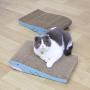 MSBC Cat Scratcher Cardboard, Kitty Cat Scratching Pad Recycle Corrugate Scratcher Cat Scratch Bed Long Lasting Reversable