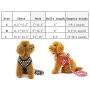 Dog Puppy Harness Vest Classic Dot No Pull Vest Harness Soft Mesh Adjustable Fabric Pet Nylon Vest Dog Harness Leash Set Leads