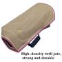 Morezi Dog Bite Sleeve Training Protection, Heavy Duty Jute Durable, Fit Pit Bull German Shepherd Mastiff, Puppy Small Dogs Training Biting Tugging Toy