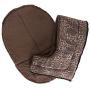 PETMAKER Cozy Canopy Leopard Print Pet Cave Bed Collection