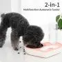 ASENVER Automatic Pet Feeder 2-in-1 Cat Feeding Dispenser Detachable Dog Water Bottle and Food Bowl Heart Shaped ASENVER Automatic Pet Feeder 2-in-1 Cat Feeding Dispenser Detachable Dog Water Bottle and Food Bowl Heart Shaped